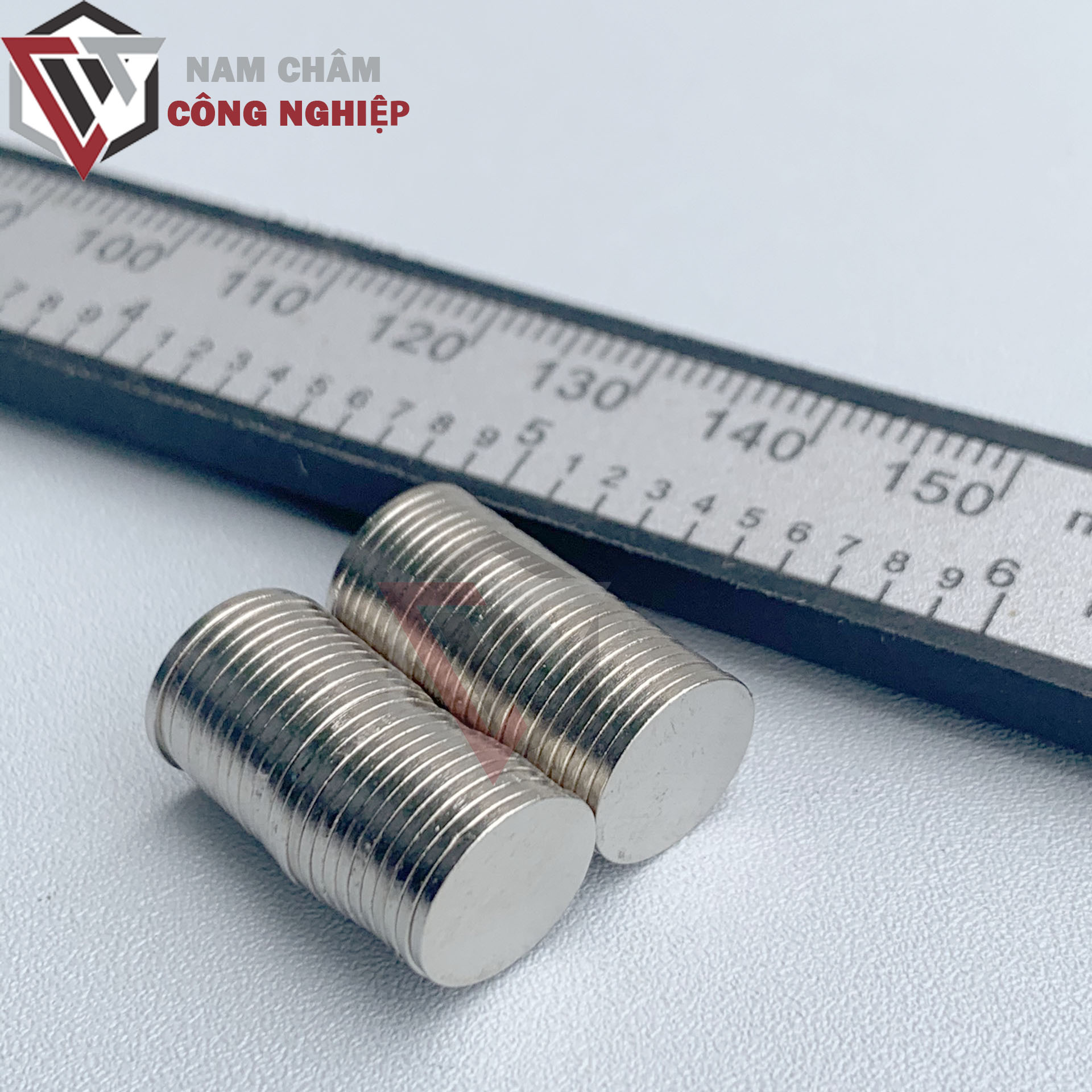 10 Viên nam châm tròn 10x1mm nam châm đất hiếm