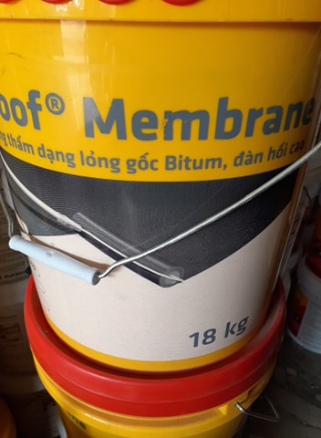 Sikaproof Membrane 18kg -  Màng Lỏng Chống Thấm Đàn Hồi Cao
