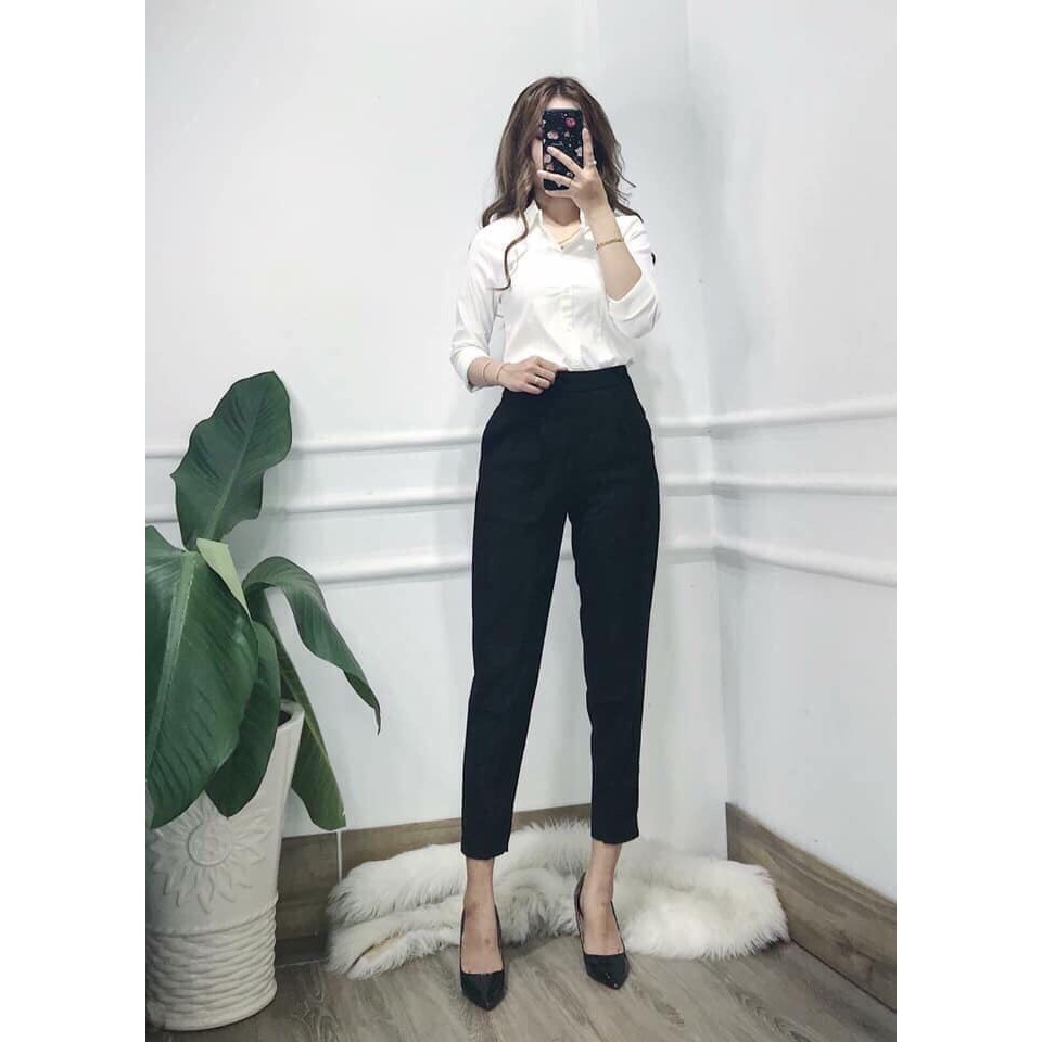 Quần baggy cạp chun sau lưng