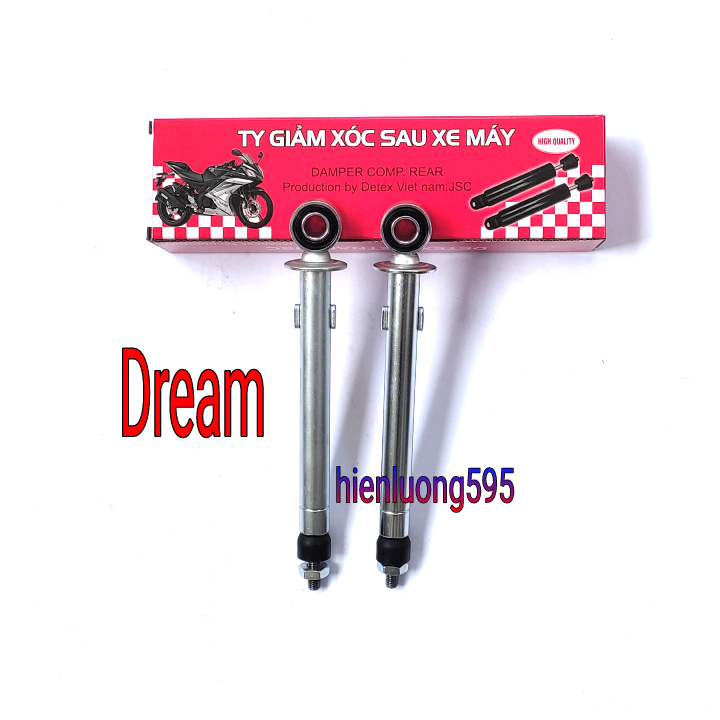 Ty giảm xóc sau xe máy Dream chính hãng Detex