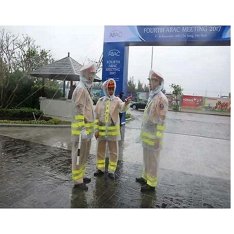 Áo Mưa Bộ (CSGT) Cảnh Sát Giao Thông, Có Phản Quang