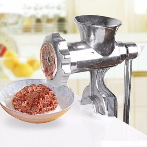 Máy xay thịt quay tay bằng gang, cối xay thịt gang tay inox, Máy xay thịt, cá, rau củ quả bằng tay tiện dụng