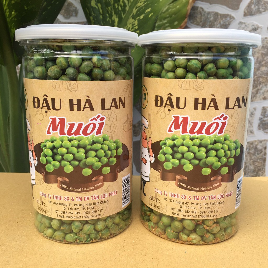 [HCM]500G ĐẬU HÀ LAN RANG MUỐI SẤY GIÒN BAO TỪNG HẠT [HÀNG XUẤT KHẨU]