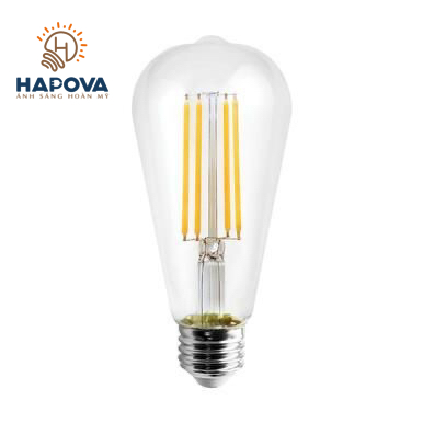 Bóng đèn led Edison HAPOVA SIVIA ST64 công suất 4W kiểu dáng Vintage