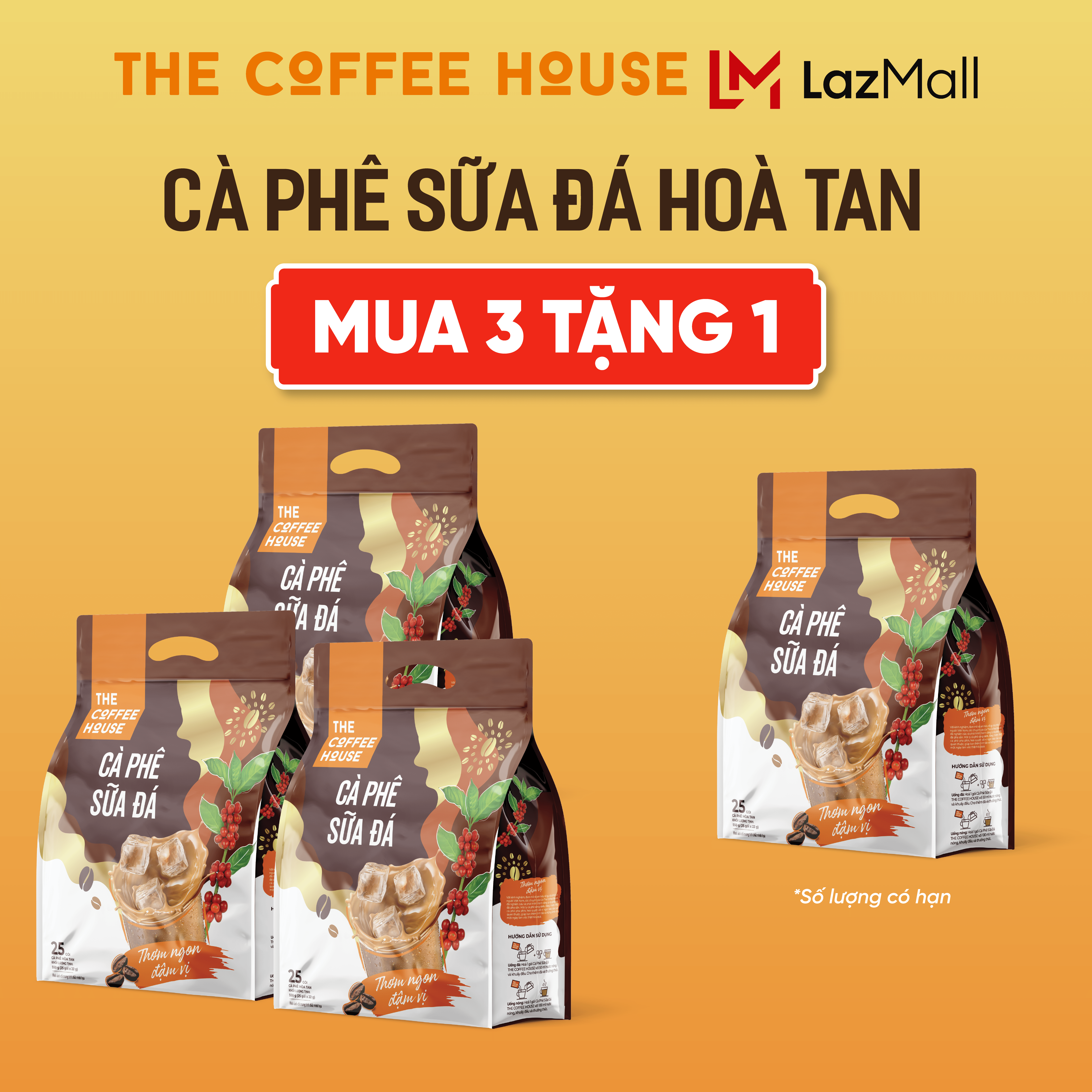 The Coffee House cà phê sữa đá hoà tan