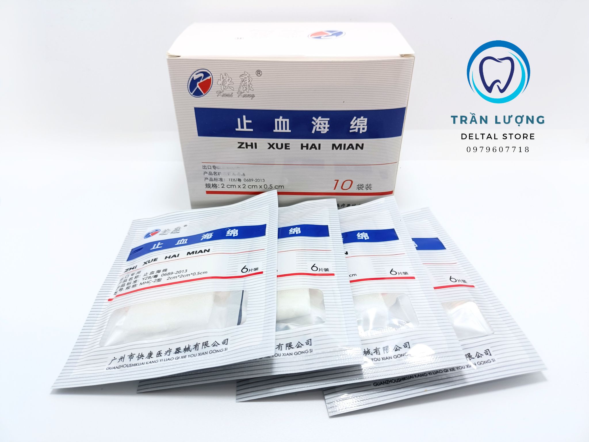 Bông cầm máu Nha Khoa-Xốp cầm máu Tự Tiêu Nha Khoa