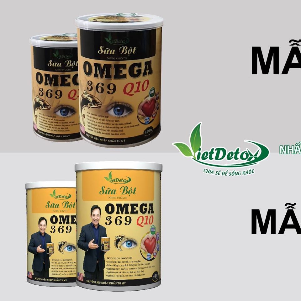 Combo 6 hộp sữa omega 369 q10