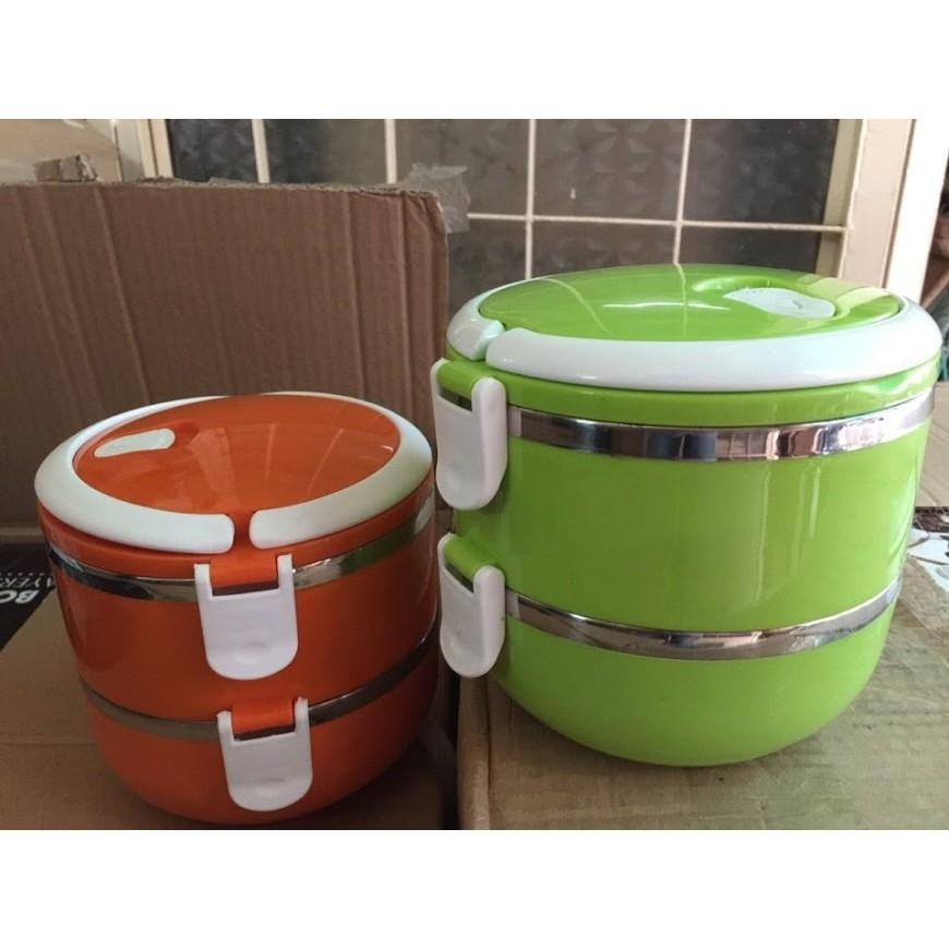 Hộp đựng cơm camen 2 ngăn