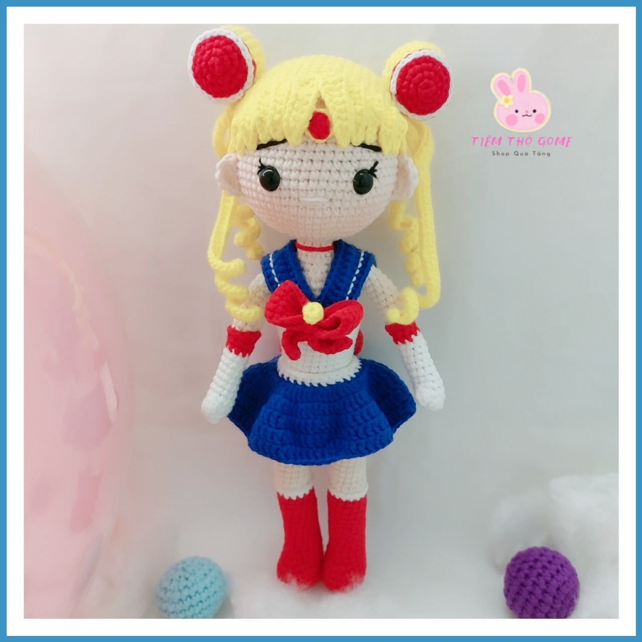 Búp bê len handmade Búp bê Thủy Thủ Mặt Trăng 24
