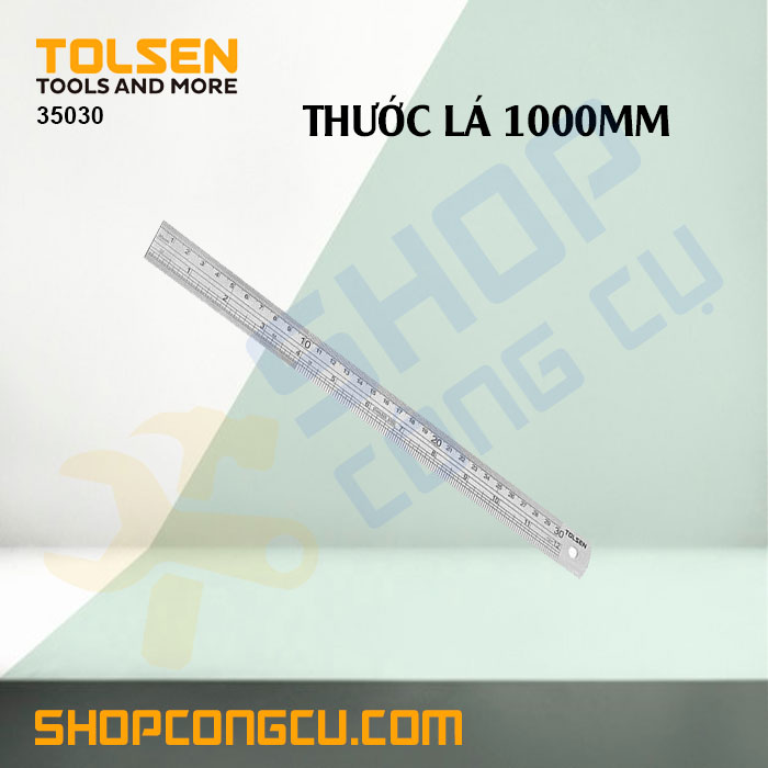 Thước lá 1000mm tolsen 35030