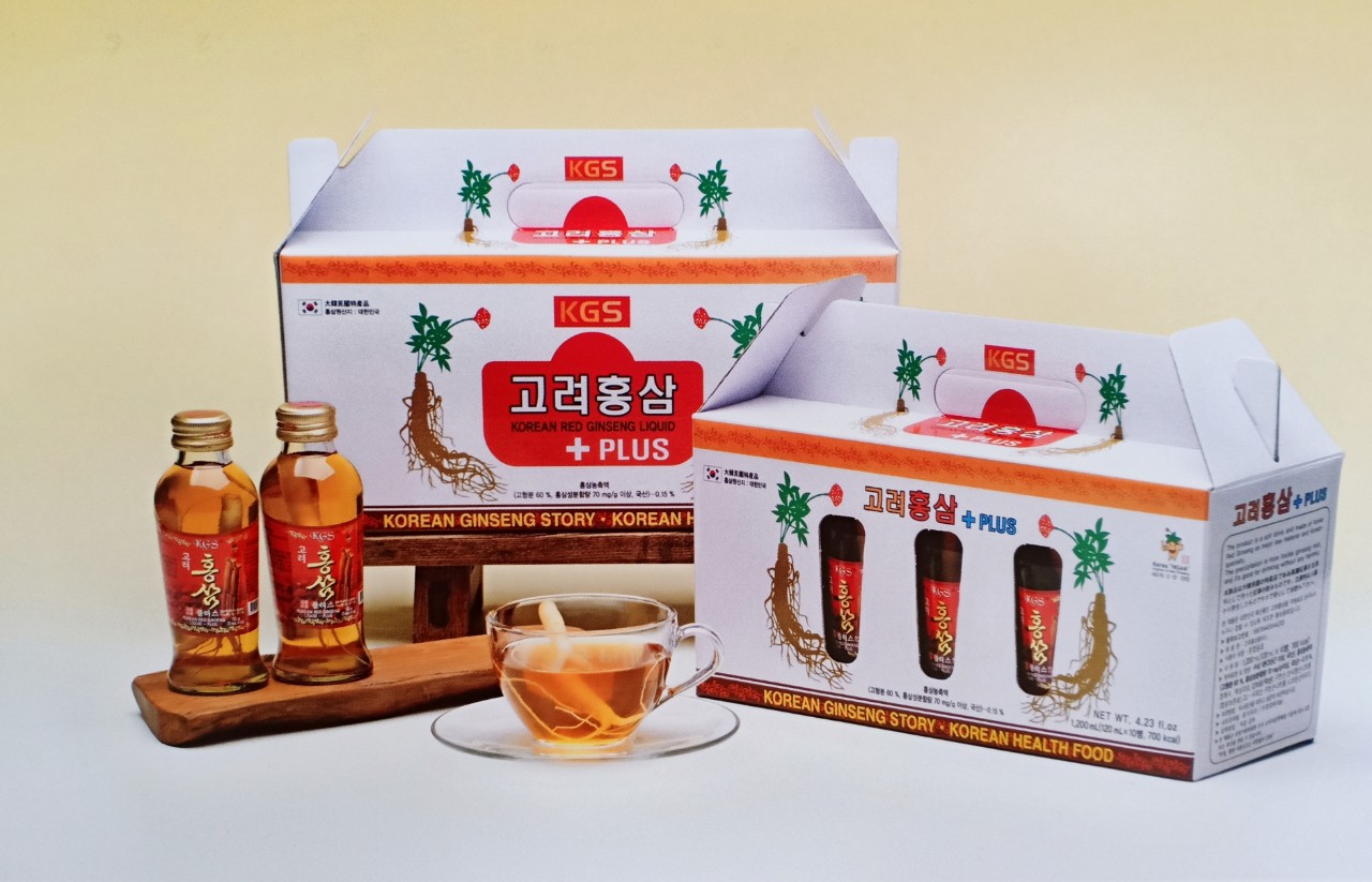 [HCM]Nước hồng sâm có củ KGS Hàn Quốc 10 chai 120ml-PP Nhân Sâm Ánh Dương