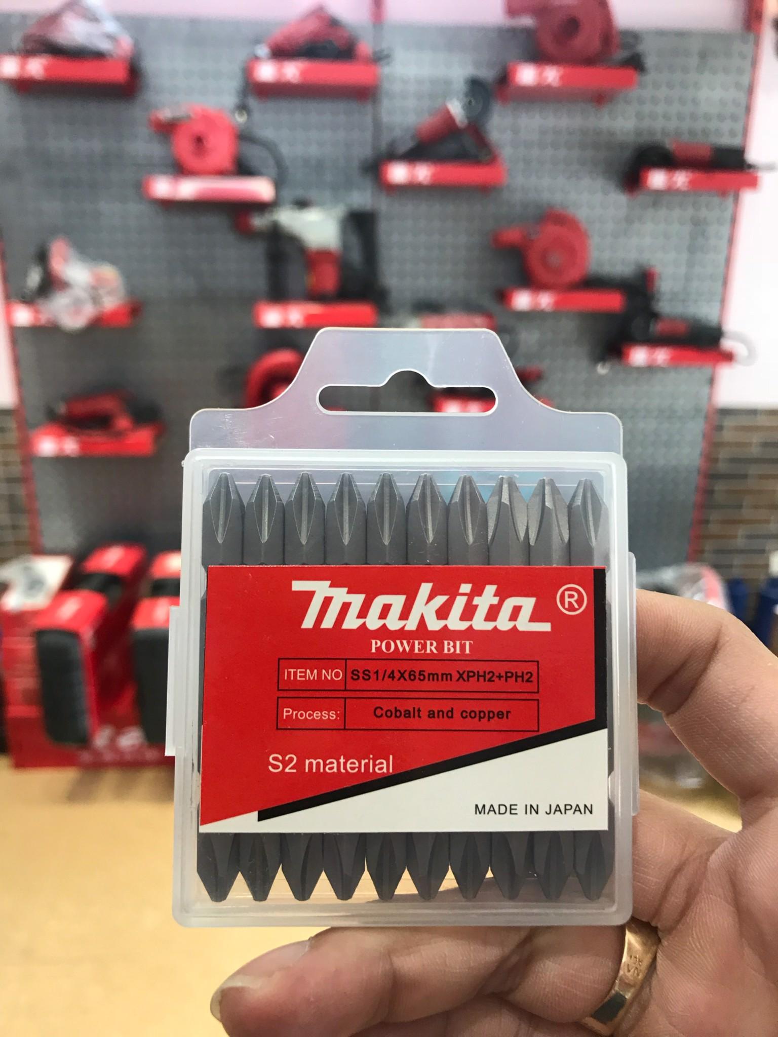Đầu vặn vít ngắn makita ph2 65mm