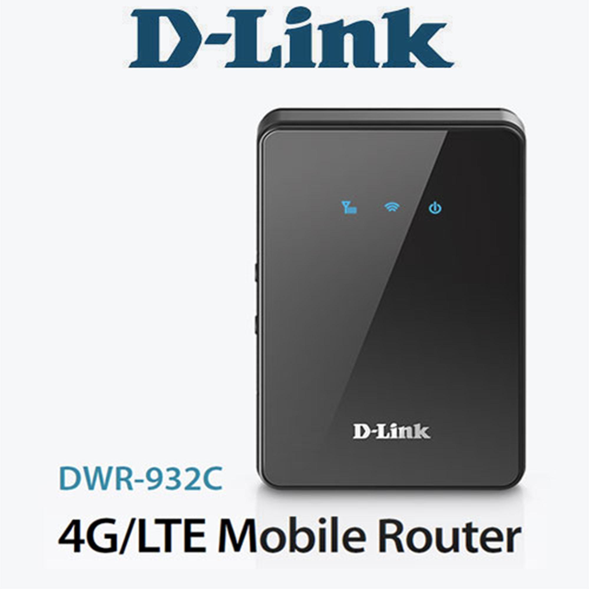 Cục phát wifi 4G D-link 932C tặng kèm Sim 4G, Bộ phát wifi 4G Dlink chính hãng sim 4G mobifone có 120 GB/ tháng, bộ phát wifi 4G kết nối cùng lúc 10 thiết bị,  Router 4G Dlink 932C tặng kèm sim 4G