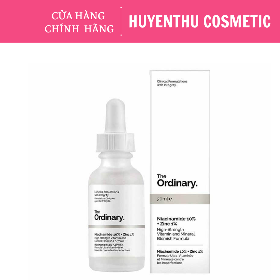 SERUM T_RỊ MỤN THE ORDINARY NIACINAMIDE 10% + ZINC 1%