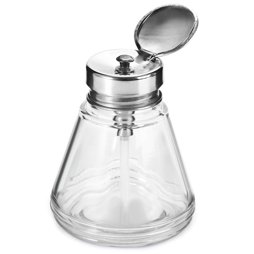 Bình đựng xăng thủy tinh lõi thép 180ml dành cho thợ