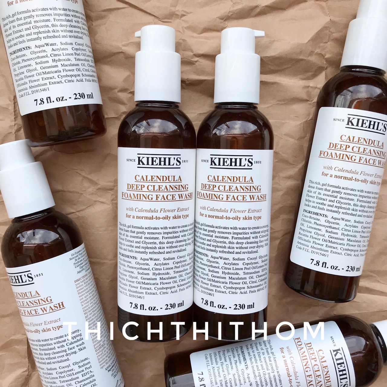 Sữa Rửa Mặt Kiehl’s Hoa Cúc Calendula Deep Cleansing Foaming Face Wash 230ml