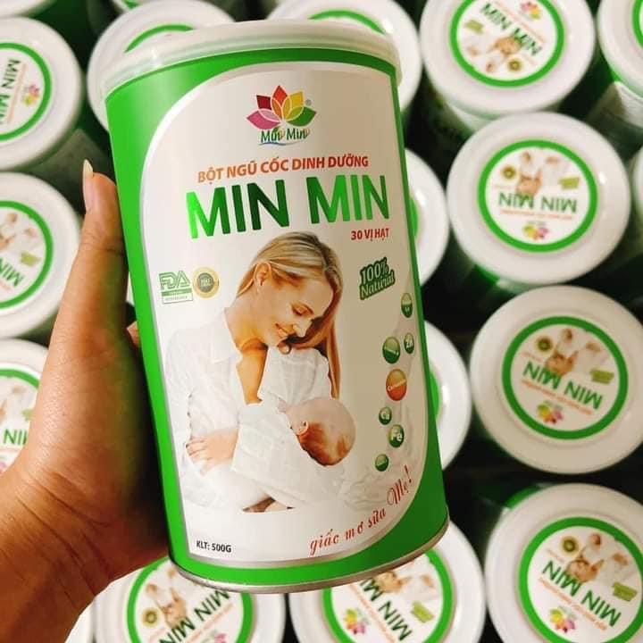 [Date 10/2023] Ngũ Cốc Lợi Sữa Min Min Premium - Ngũ Cốc Dinh Dưỡng Min Min 30 Viên - Ngũ Cốc Bà Bầu Min Min