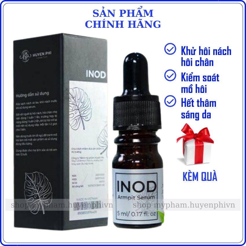 Serum hôi nách INOD Huyền Phi khử mùi hôi nách hôi chân
