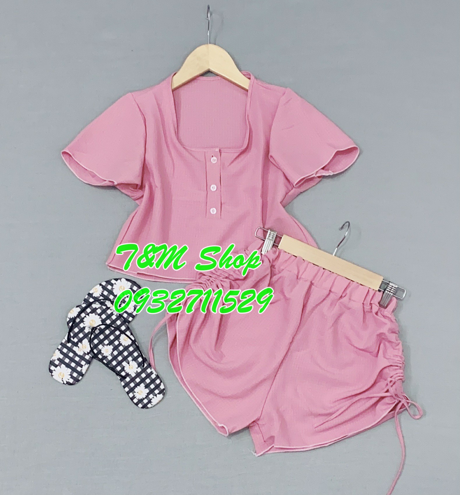 [DƯỚI 55KG] BỘ ĐỦI 2 DÂY QUẦN CẠP CAO DỄ THƯƠNG KHÔNG MÚT, CHẤT ĐỦI MỀM MÁT HÀNG XƯỞNG NHÀ MAY NHIỀU MÀU - Bộ đủi 2 dây