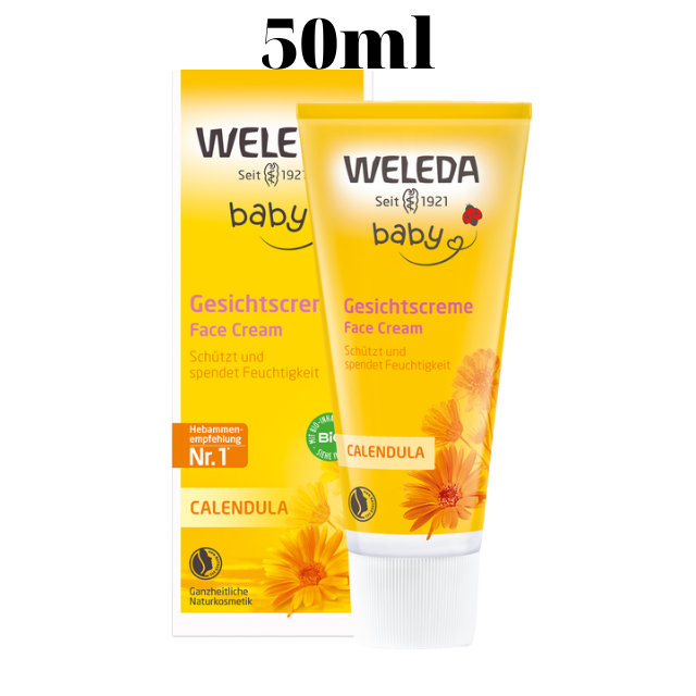 Kem dưỡng da mặt Weleda hữu cơ dưỡng ẩm, chống nẻ cho bé