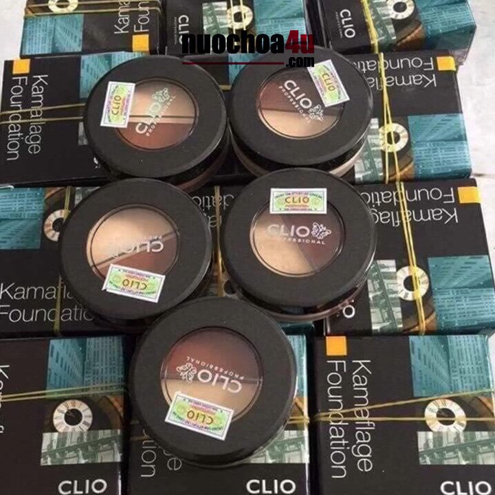 Kem nền che khuyết điểm CLIO - Kamaflage Foundation 17g