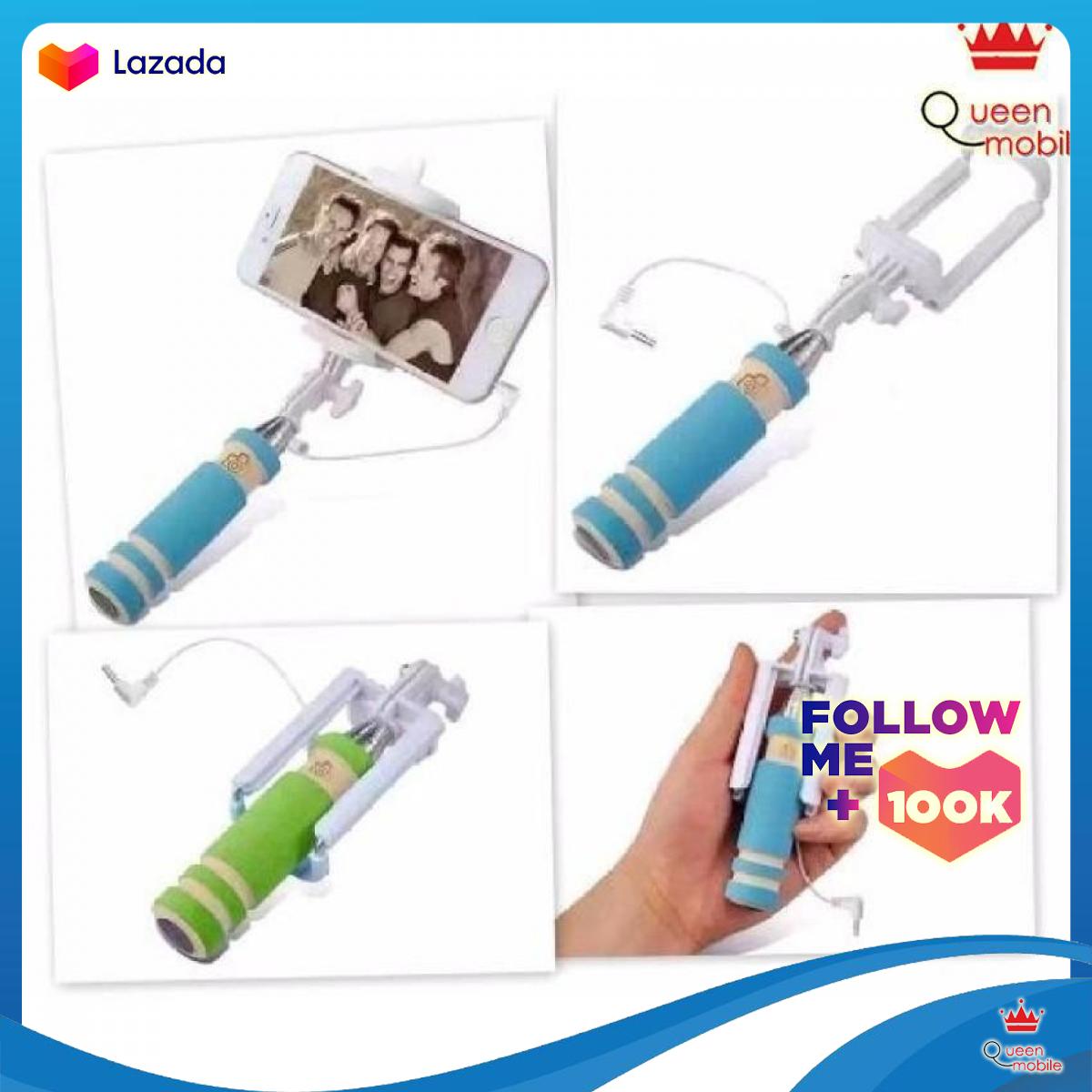 [HCM]Gậy Tự Sướng Selfie Mini cắm dây