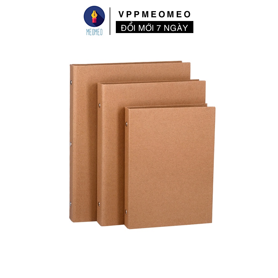 Bìa sổ còng bìa giấy cao cấp cỡ a5 b5