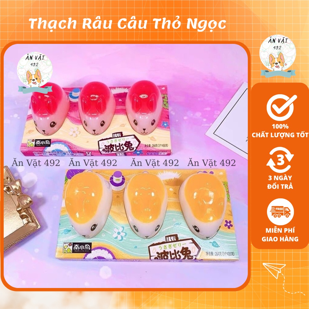 Sale thạch râu cau thỏ ngọc - ăn vặt 492