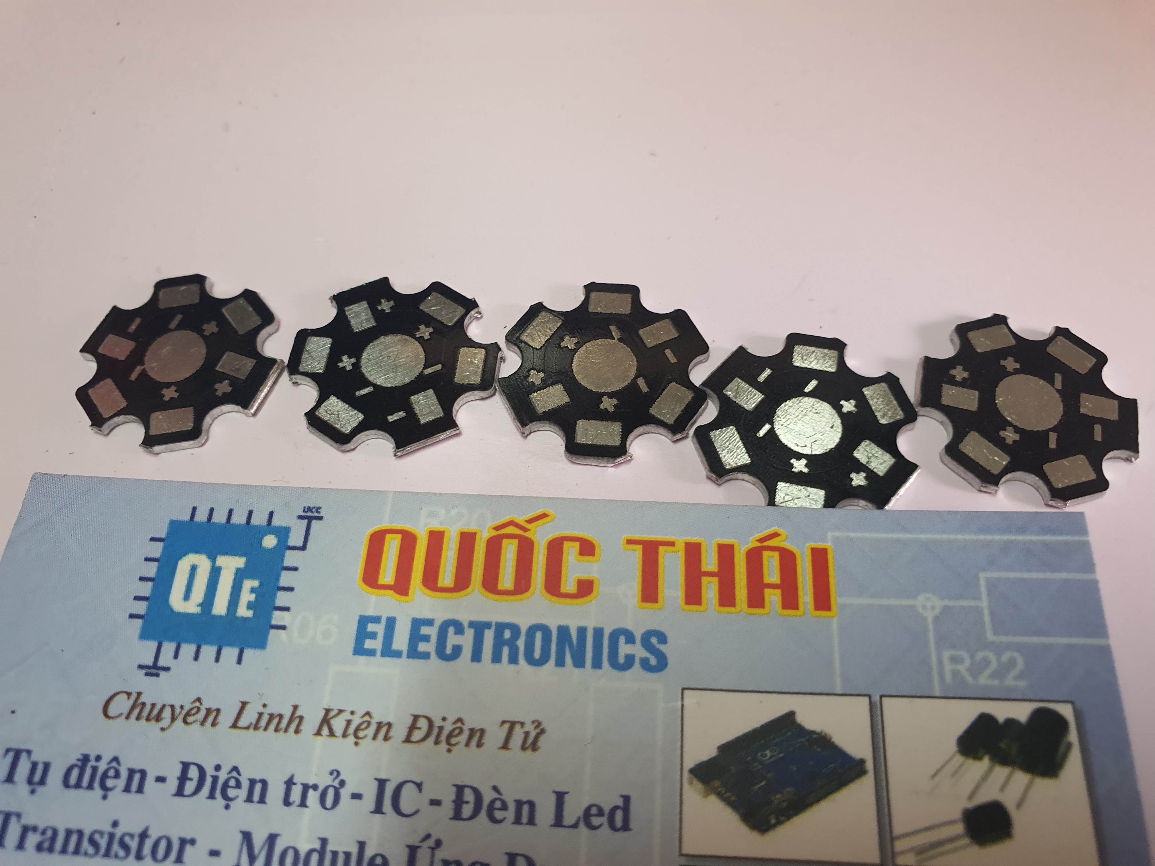 Combo 5 đế tản nhiệt led Luxeon