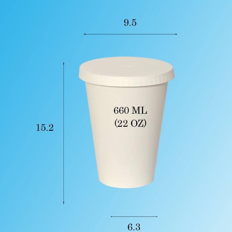 50 ly giấy 660 ml