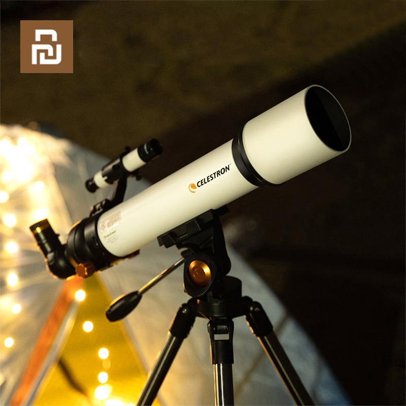 YouPin Kính Thiên Văn Khúc Xạ Thu Phóng 2020 HD Kết Nối Điện Thoại Cỡ Nòng 70Mm Chụp Ảnh Ngoài Trời Ống Nhòm Phóng Đại Cao