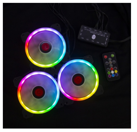 Quạt tản nhiệt, fan case coolmoon v2, v4 rgb