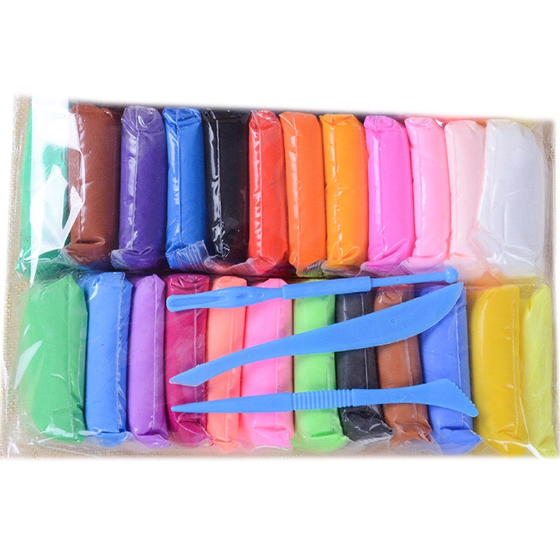 [SẴN] SET 12 MÀU ĐẤT SÉT NHẬT NHẸ TỰ KHÔ an toàn cao cấp SOFT CLAY.