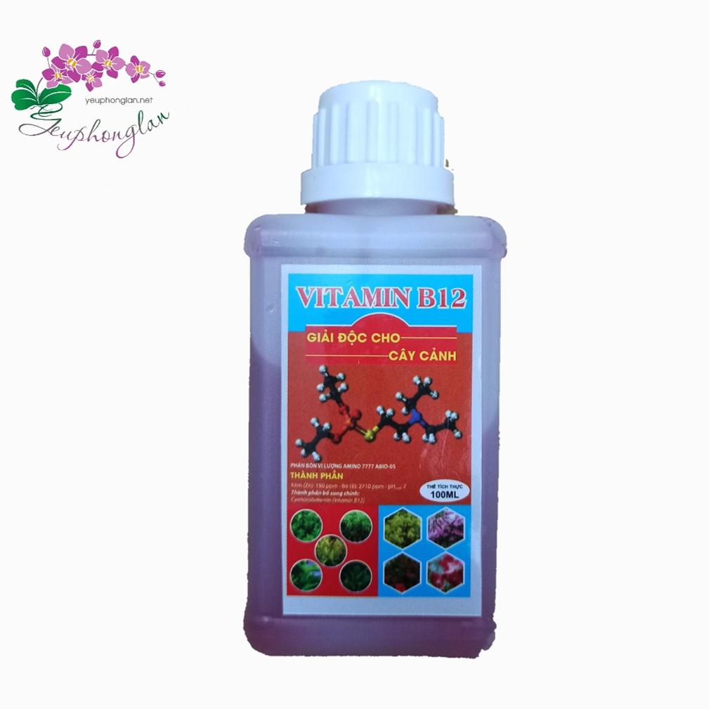 B12 Giải Độc Cho Lan và cây trồng 100ml, kích mầm, kích rễ