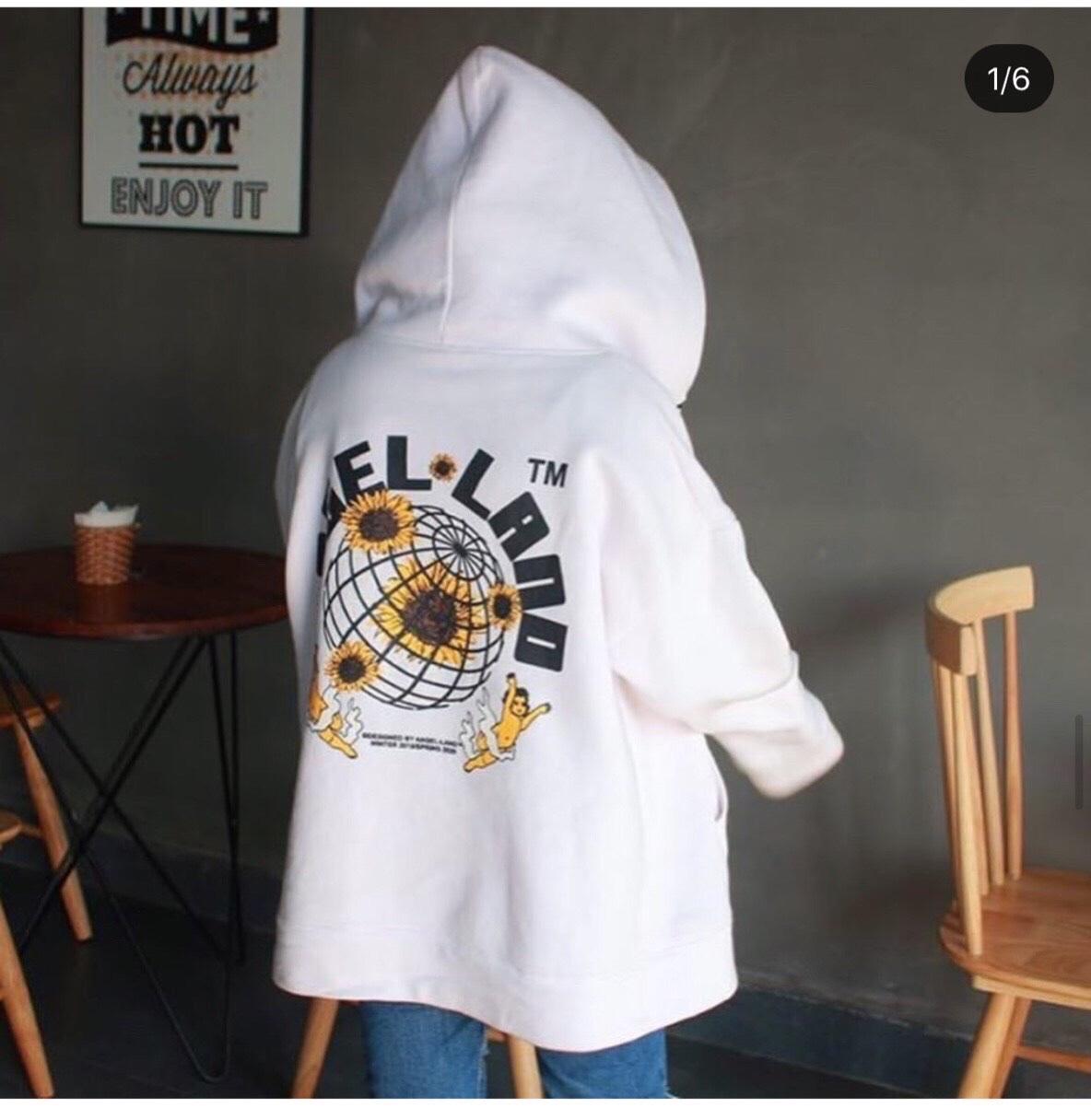 [HCM][FREESHIP TOÀN QUỐC] Áo khoác  áo khoác nữ hoa cúc tên lửa dây kéo from rộng phong cách Hàn Quốc mẫu hot giá rẻ