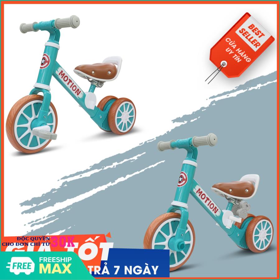 Xe chòi chân - Xe đạp cho bé - Xe đạp kiêm chòi chân 2 trong 1 cho bé - Xe đạp 3 bánh - Đồ chơi cho bé
