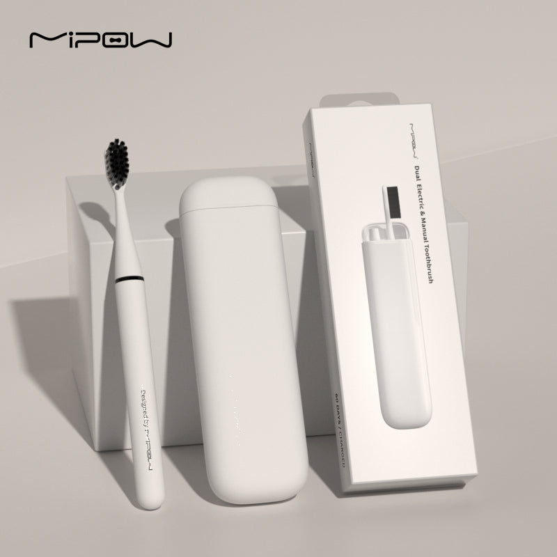 Bàn Chải điện MiPOW FDA USA I3-Plus Ultrasonic Toothbrush Travel Edition -