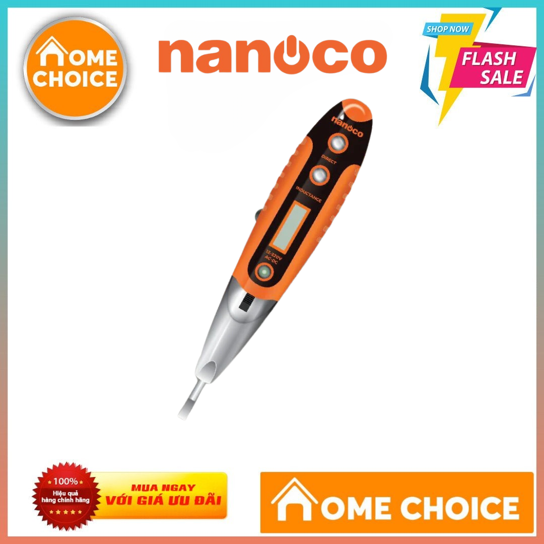 Bút thử điện đa năng nanoco nep1501/ nep1502/ nep1201/ nep1202chính hãng