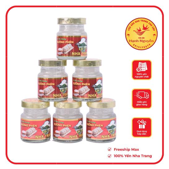 Combo 6 hủ yến đường phèn 30% hàm lượng - Yến Sào Hạnh Nguyễn