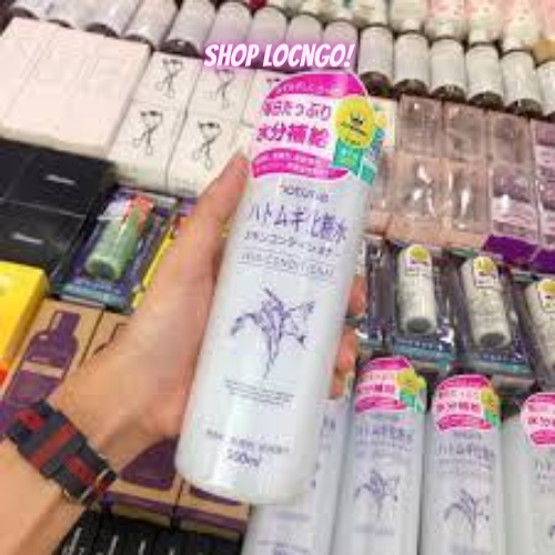 [Freeship]Nước Hoa Hồng Gạo Dưỡng Ẩm Naturie 500ml-Nhật Bản by Shop LocNgo