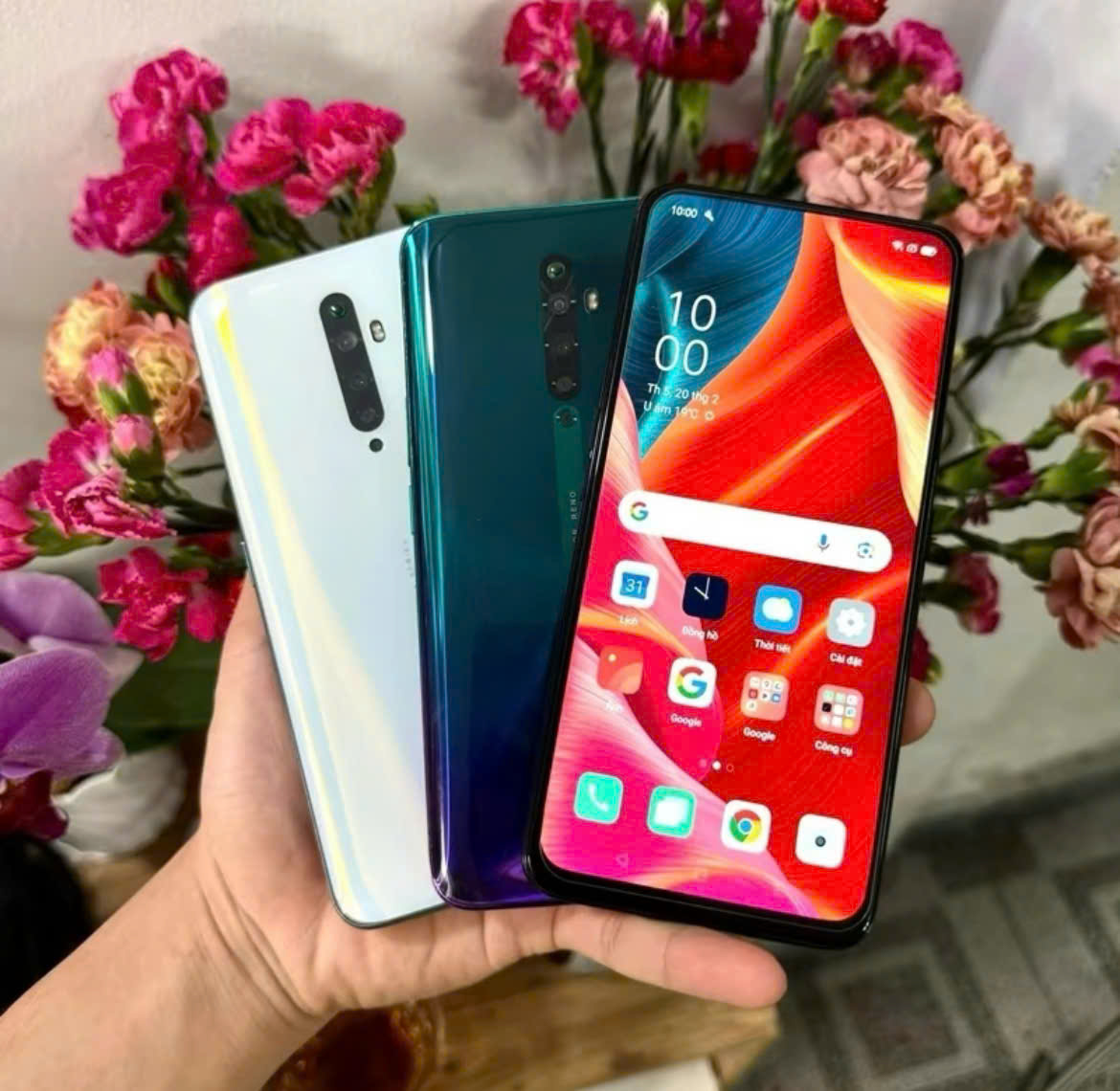 Z.Op Reno2 Z 8Gb/256Gb Phone Has Nfc, Original and Beautiful, Full Functions, Comes with Case, Tempered Glass, 6-Month Warranty - 2