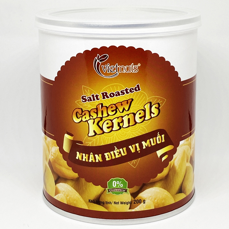 Nhân điều vị muối Vietnuts hộp 200g