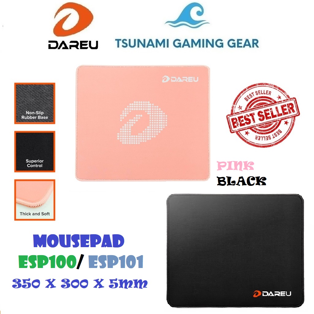Bàn di chuột dareu ESP100 queen/ black , sản phẩm tốt với chất lượng, độ bền cao và được cam kết sản phẩm y như hình