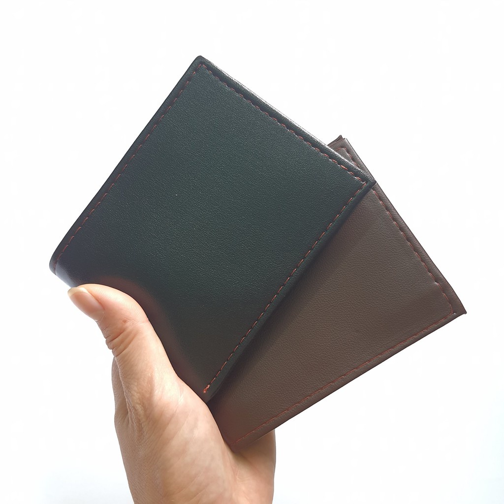Ví da nam bóp gập chất lượng cao nhỏ gọn tiện lợi