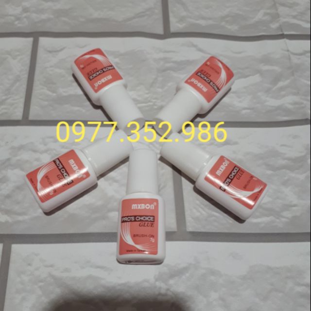 Keo gắn móng giả gắn đá hiệu Mxbon.