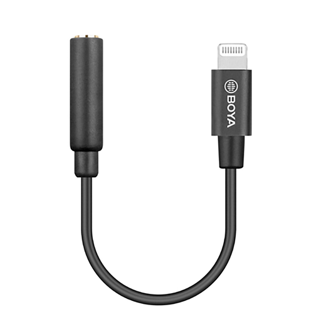 Cáp chuyển cổng Lightning sang 3.5mm chuẩn Trusted Apple MFi cho Iphone BOYA BY-K3