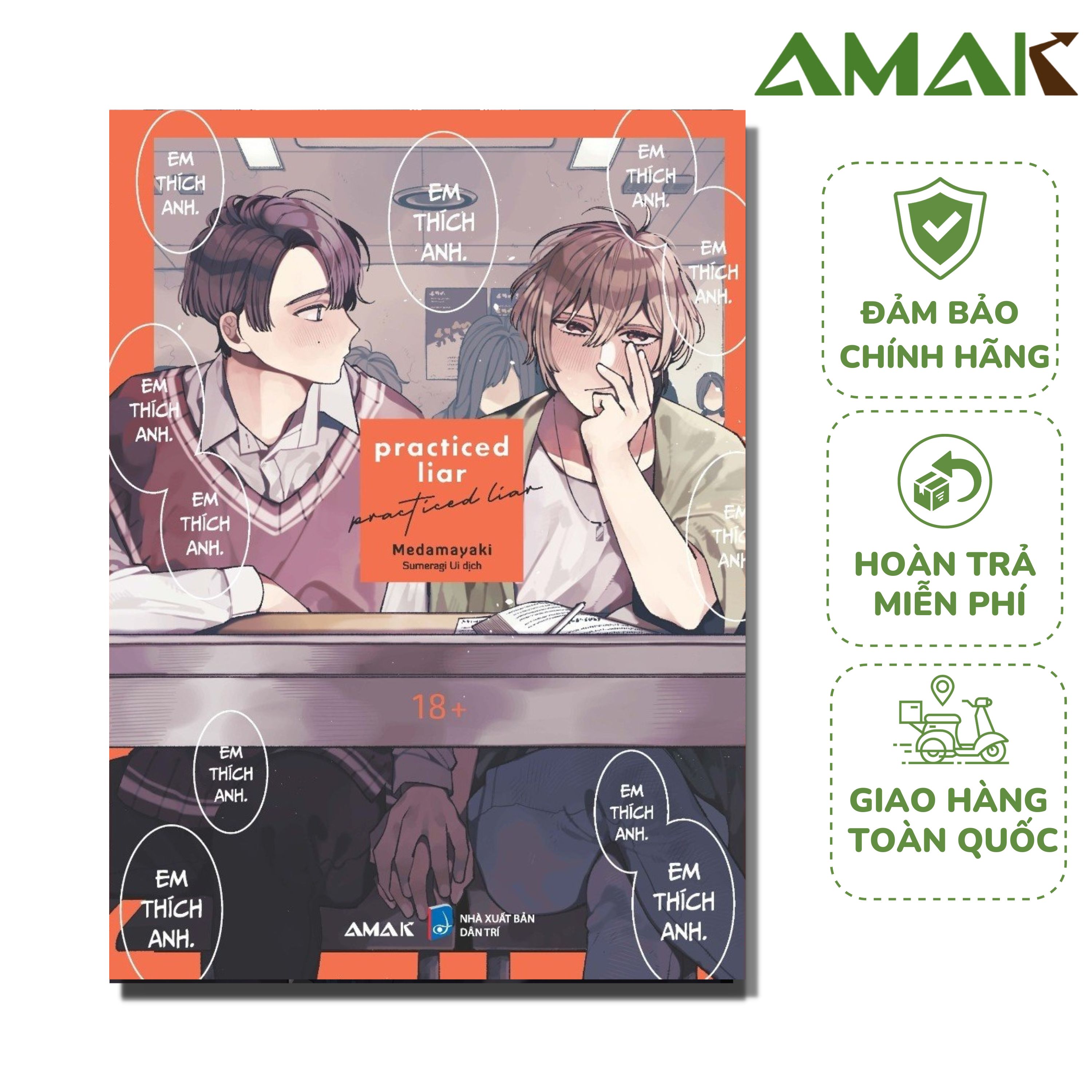 Practiced Liar - Amak Books - Truyện Tranh