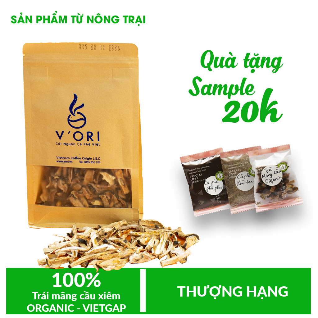 Trà Mãng cầu loại 1 V'ori ngủ ngon mát gan , thanh nhiệt giải độc gan, chuẩn Organic, VietGAP