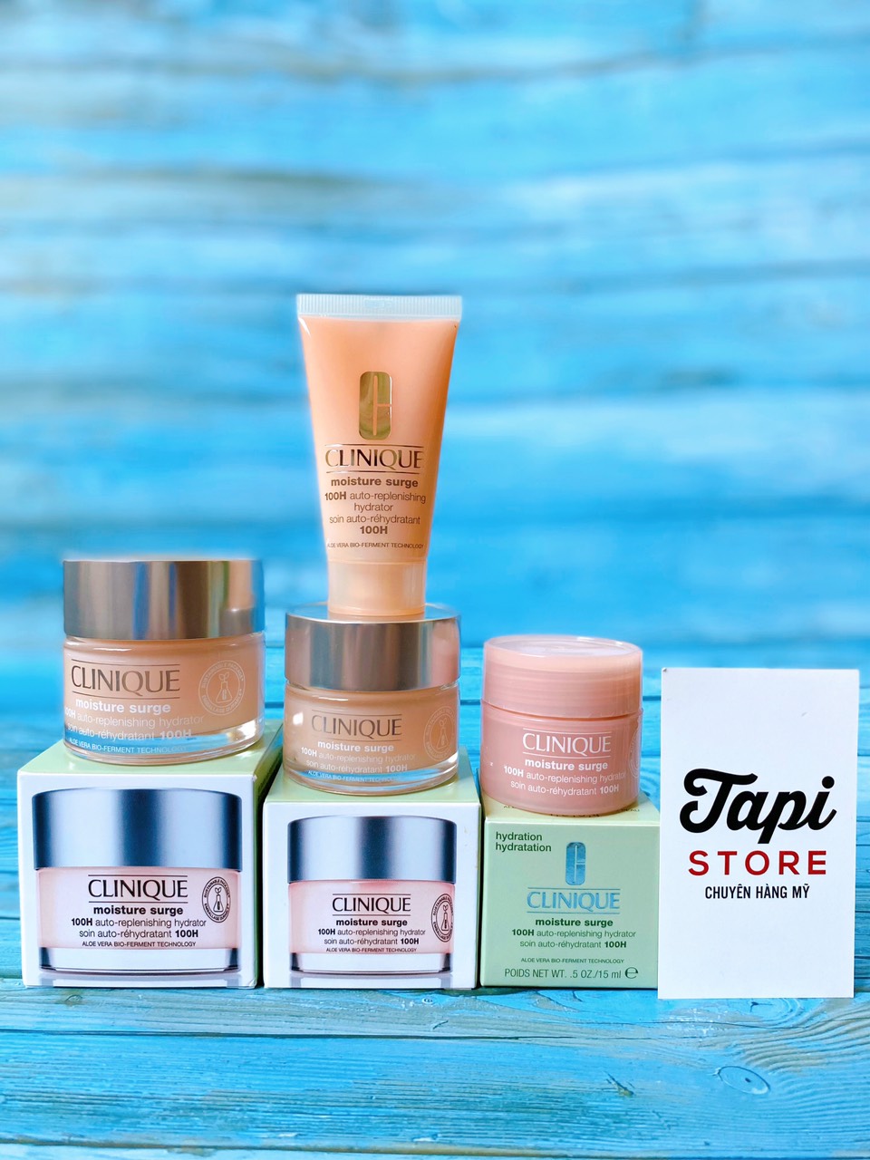 Kem dưỡng Cli.nique Moisture Surge 100 Hour Auto-replenishing Hydrator