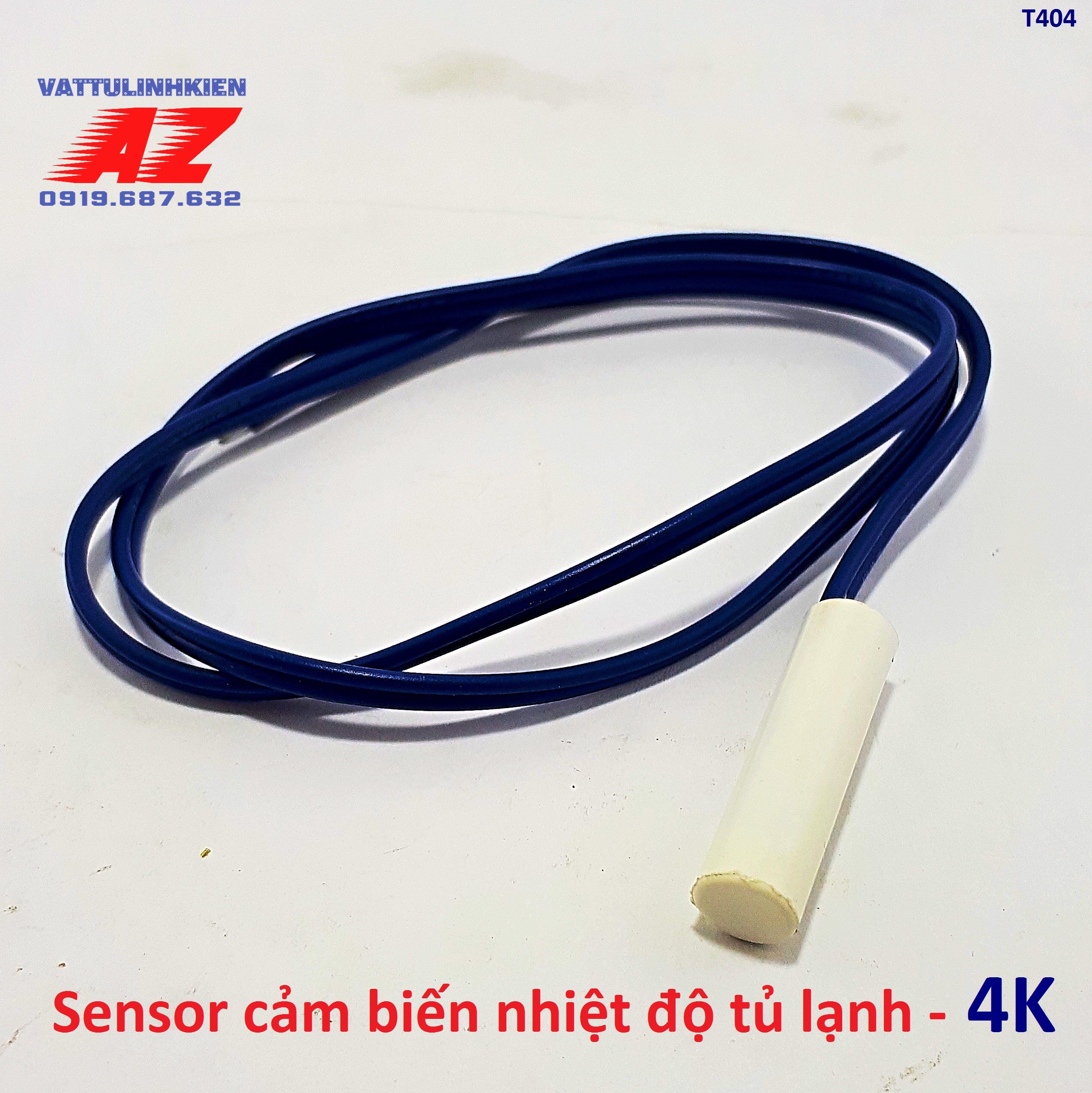 Cảm biến nhiệt độ tủ lạnh đầu nhựa 4K loại tốt